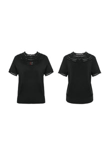 Round Neck Sweater | Black