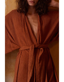 Rumba Robe Mini | Burnt Orange