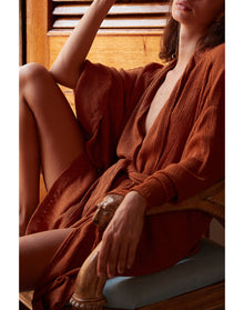Rumba Robe Mini | Burnt Orange