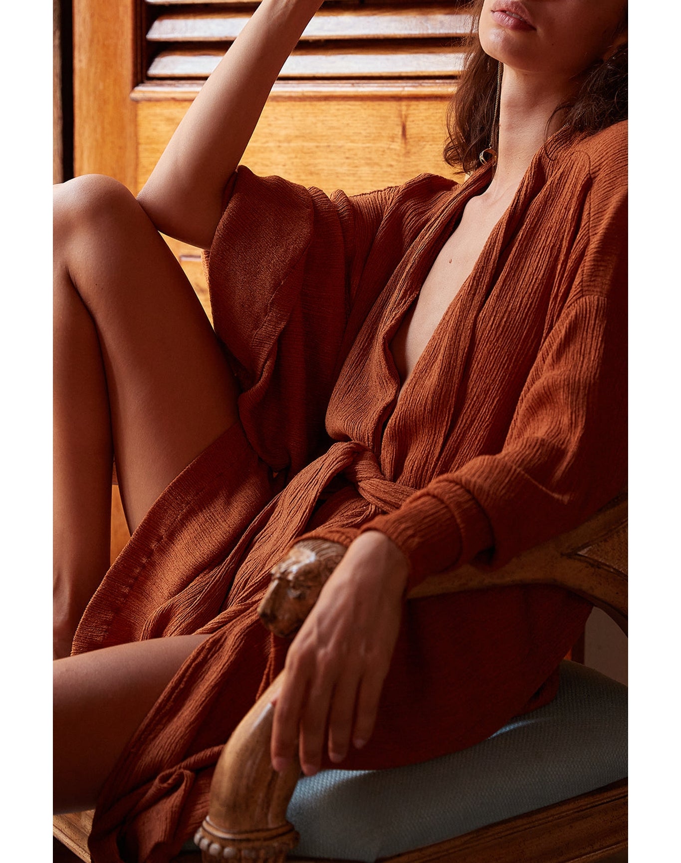 Rumba Robe Mini | Burnt Orange