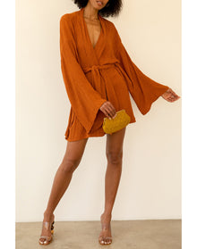 Rumba Robe Mini | Burnt Orange