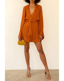 Rumba Robe Mini | Burnt Orange
