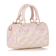 Louis Vuitton Pre-Owned Monogram Empreinte Summer Stardust Nano Speedy | Women | Pink x Light Pink