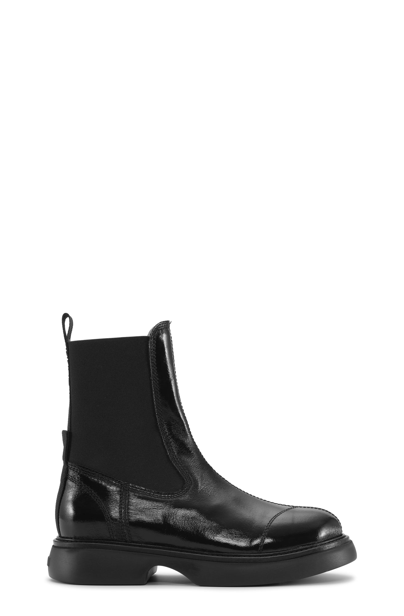 Everyday Mid Chelsea Boots Tonal Naplack | Black/Black