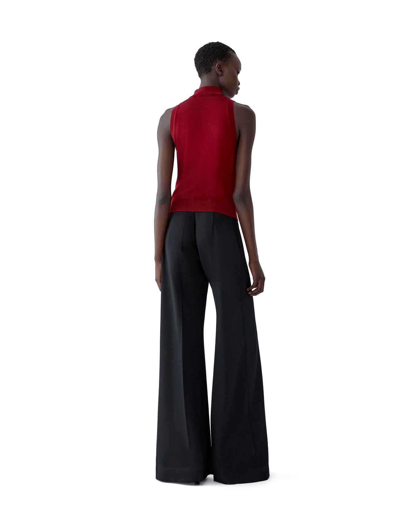 Mock Neck Knit Tank | Rioja