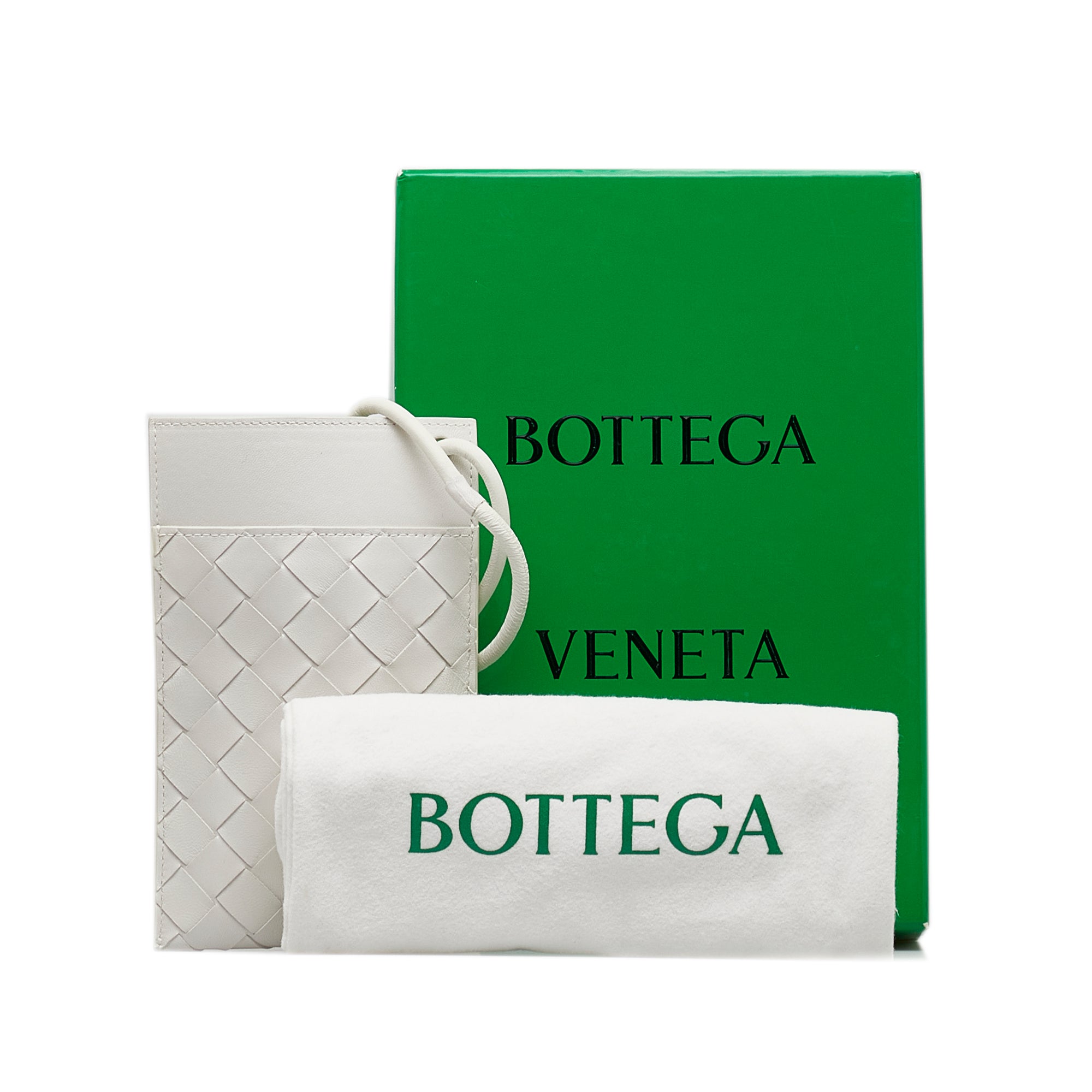 Bottega Veneta Pre-Owned Intrecciato Phone Case | Women | White