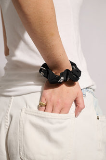 Soul by SoulCycle | Core Black Skull Scrunchie | Blue