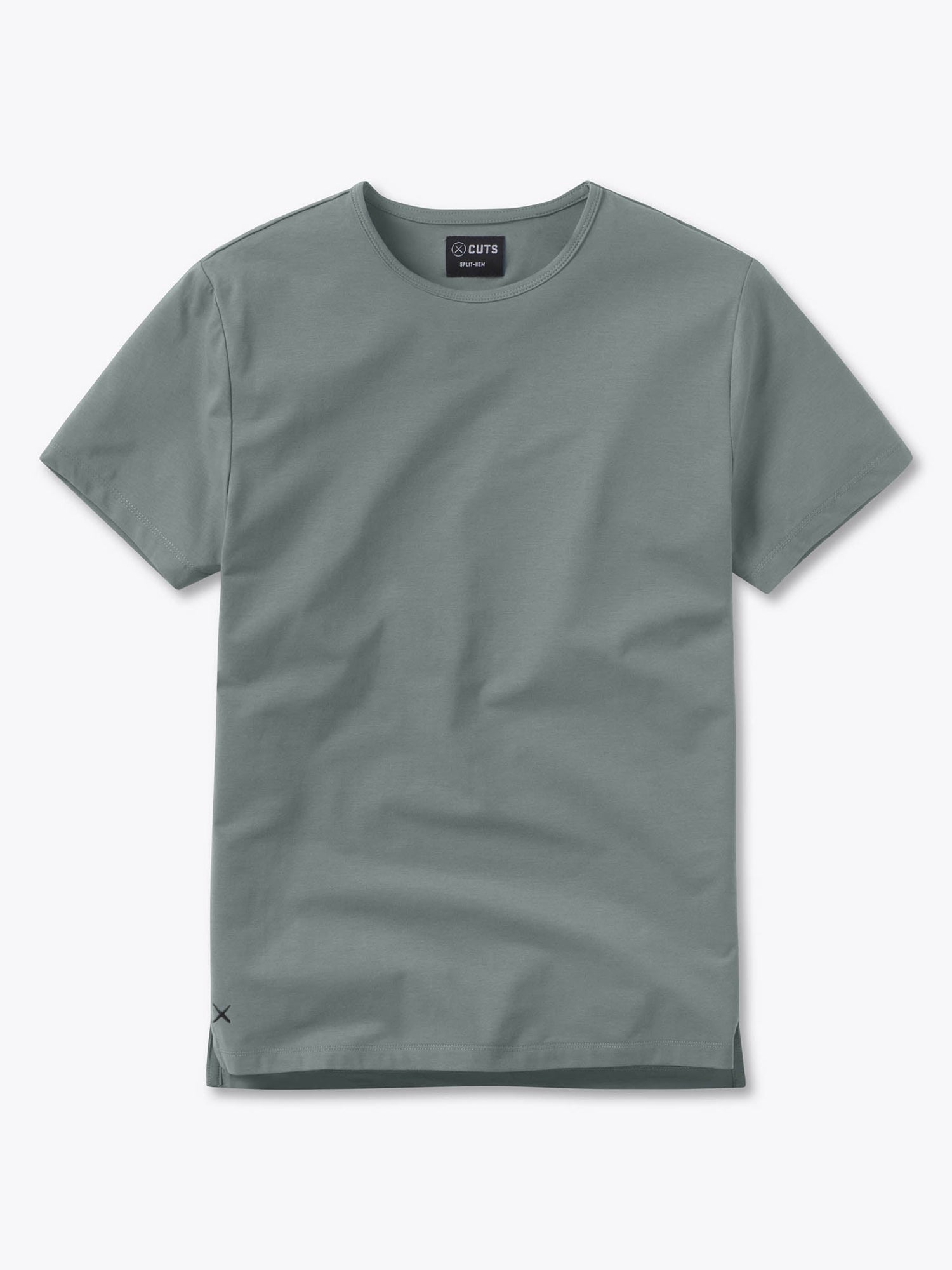 AO Split-Hem Tee | Sage Signature-fit PYCA Pro