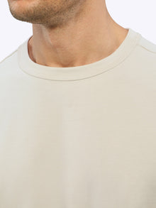 Mens | Overtime Relaxed-Fit Oversized Tee | Sand Dune