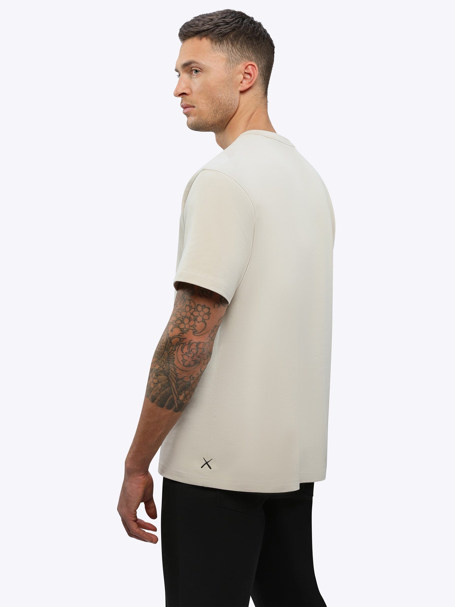 Mens | Overtime Relaxed-Fit Oversized Tee | Sand Dune