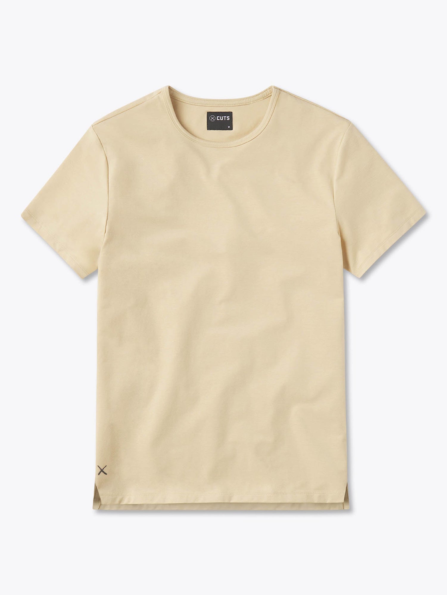 AO Split-Hem Tee | Sandstone Signature-fit PYCA Pro