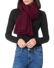 Amicale Cashmere | Women's Wrap | Bordeaux