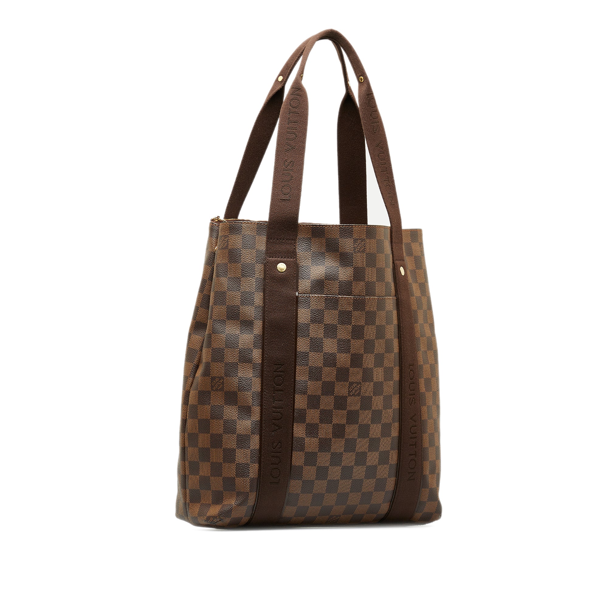 Louis Vuitton Pre-Owned Damier Ebene Cabas Beaubourg | Women | Brown