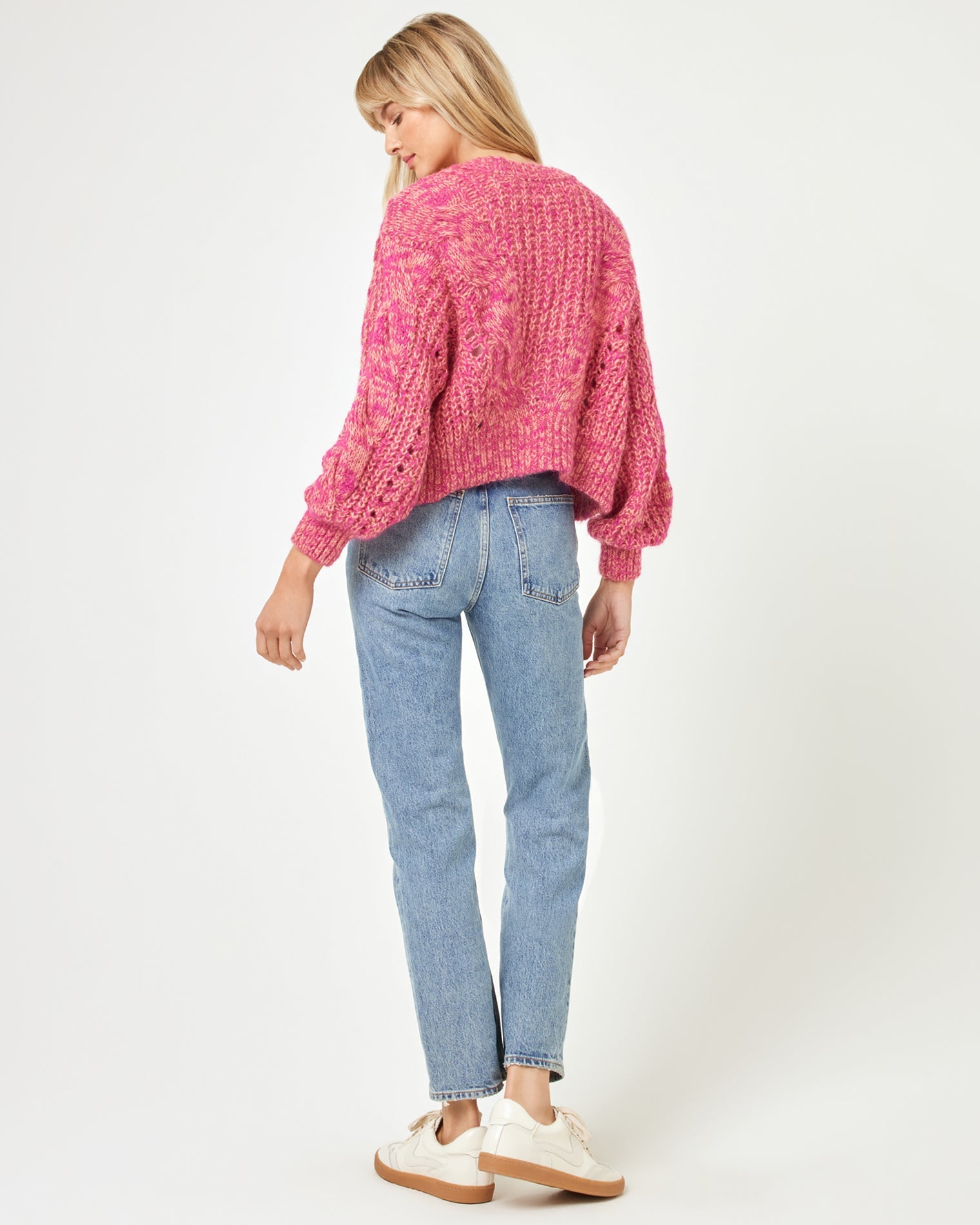 Strawberry Marl | Model: Lura (size: S)