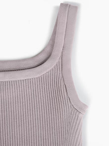 Womens | Coreflex Form-Fitting Tank | Concrete