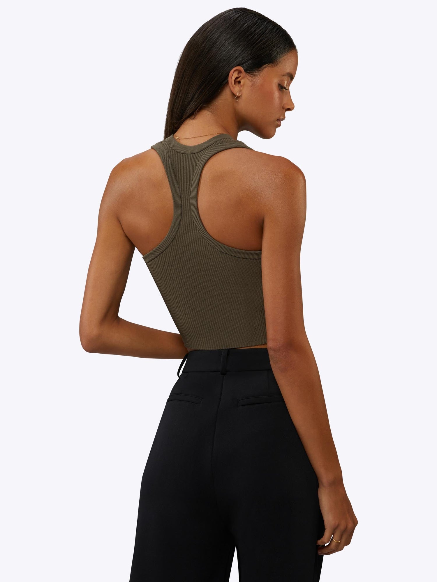 Coreflex Racerback Tank | Shadow Form-Fitting