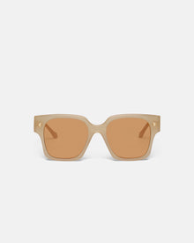 Shae Bio-Plastic Oversized Sunglasses | Sand