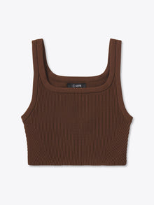 Womens | Coreflex Form-Fitting Cropped Tank | Sierra