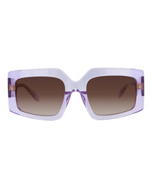 Just Cavalli Square Acetate Sunglasses | Violet