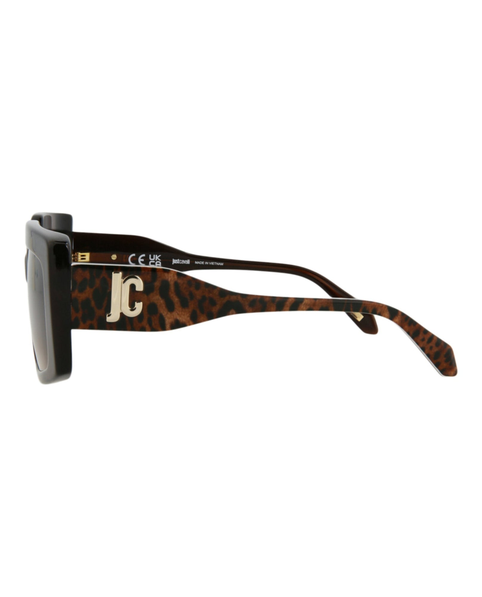 Just Cavalli Square Acetate Sunglasses | Brown