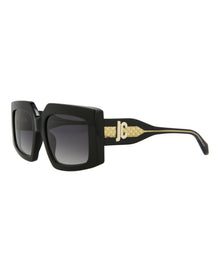 Just Cavalli Square Acetate Sunglasses | Black