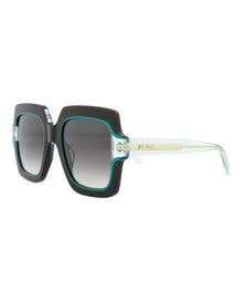 Just Cavalli Square Acetate Sunglasses | Black