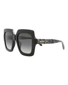 Just Cavalli Square Acetate Sunglasses | Black