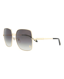 Just Cavalli Aviator Metal Sunglasses | Gold