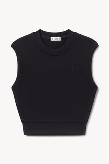SLEEVELESS CREWNECK TOP - ETERNE