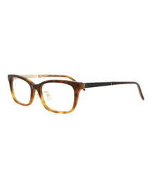 Saint Laurent Square Acetate Optical Frames | Havana