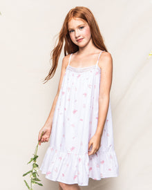 Girl's Twill Lily Nightgown | Butterflies