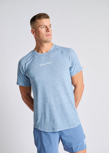Lululemon | License To Train Short Sleeve | Heathered Washed Denim
