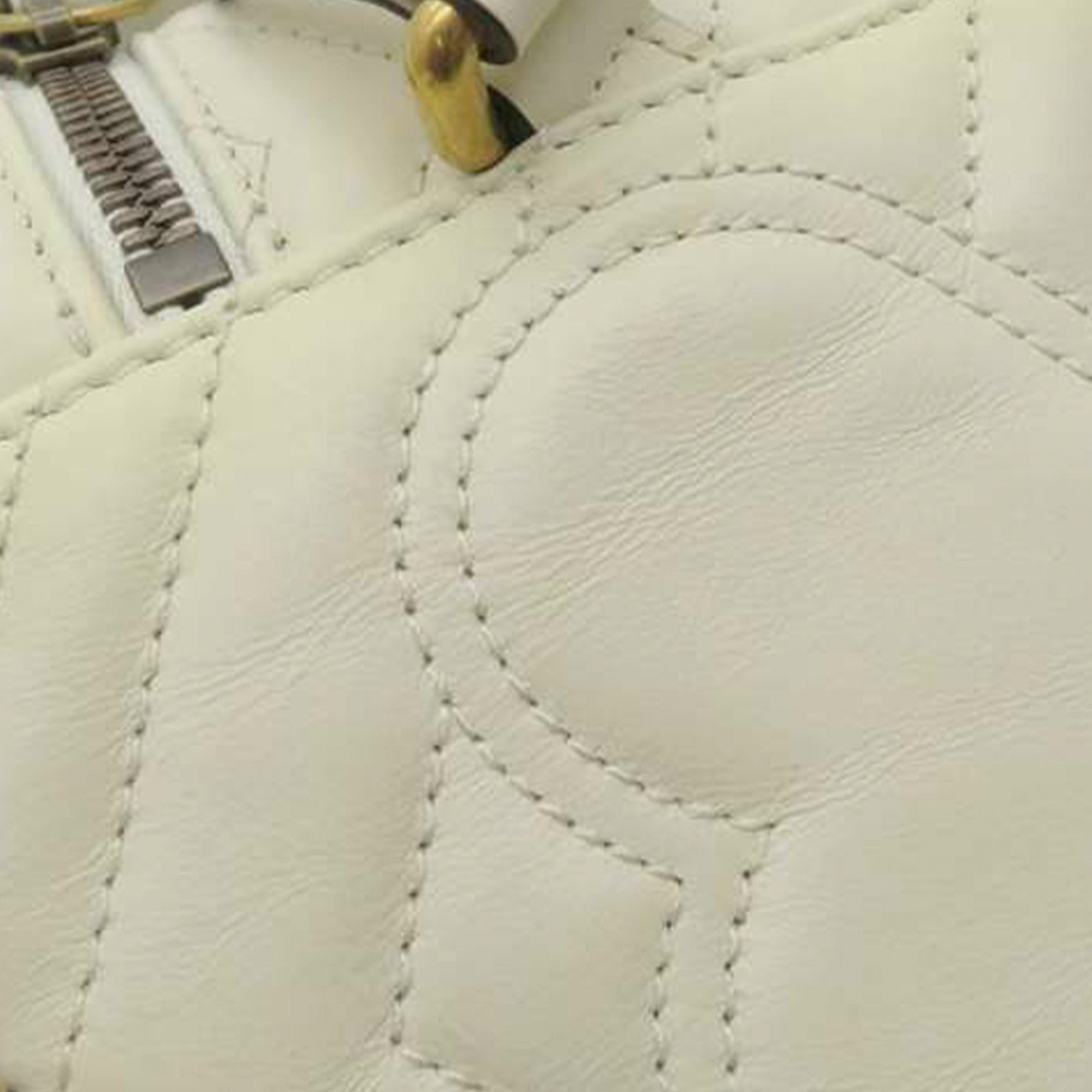 Gucci Pre-Owned Mini GG Marmont Matelasse Backpack | Women | White (V2)