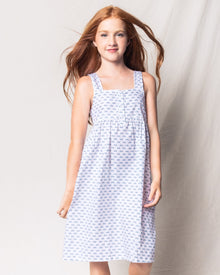 Girl's Twill Charlotte Nightgown | Bicyclette