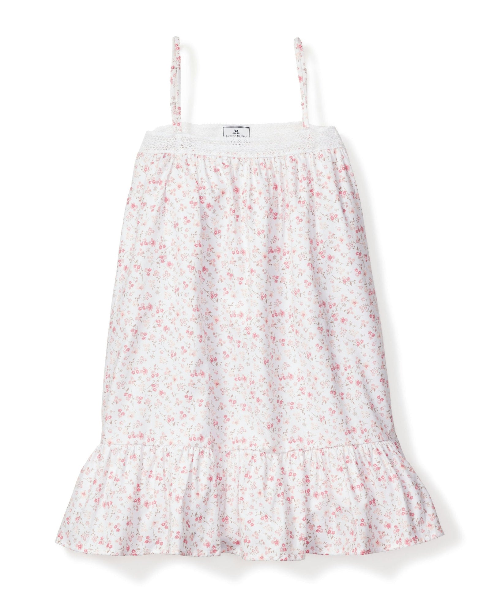 Girl's Twill Lily Nightgown in Fleurs de Rose in Dorset Floral#Color_Dorset Floral