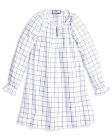 Girl's Twill Delphine Nightgown | Nantucket Tattersall