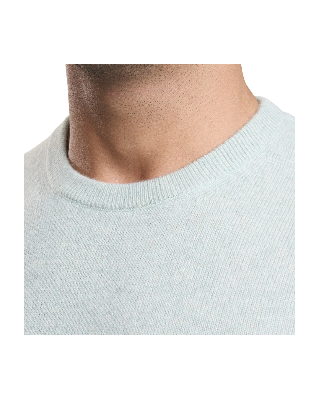 NOMAD | Men | Men's Cashmere Sweater | Light Green