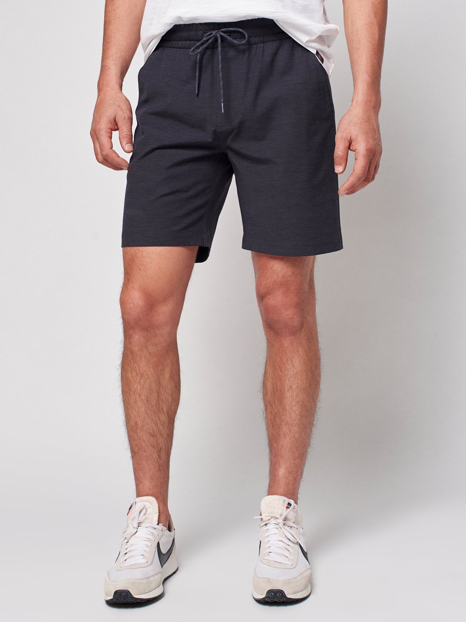 Mens - Drawstring All Day Shorts | Charcoal | (8" Inseam)