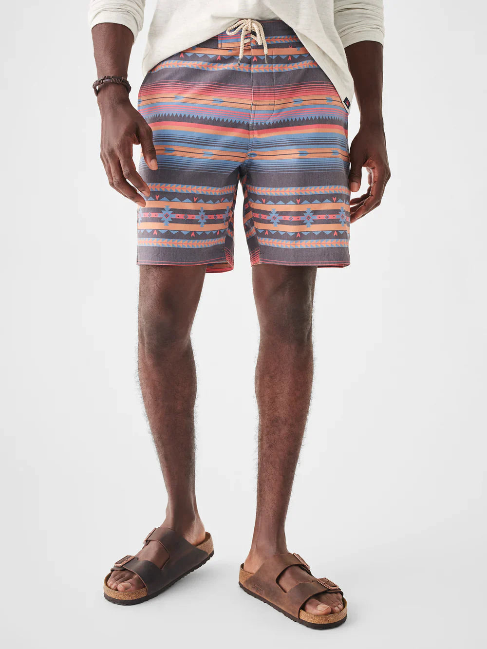 Mens - Doug Good Feather Classic Boardshort (7") | Fire Sky