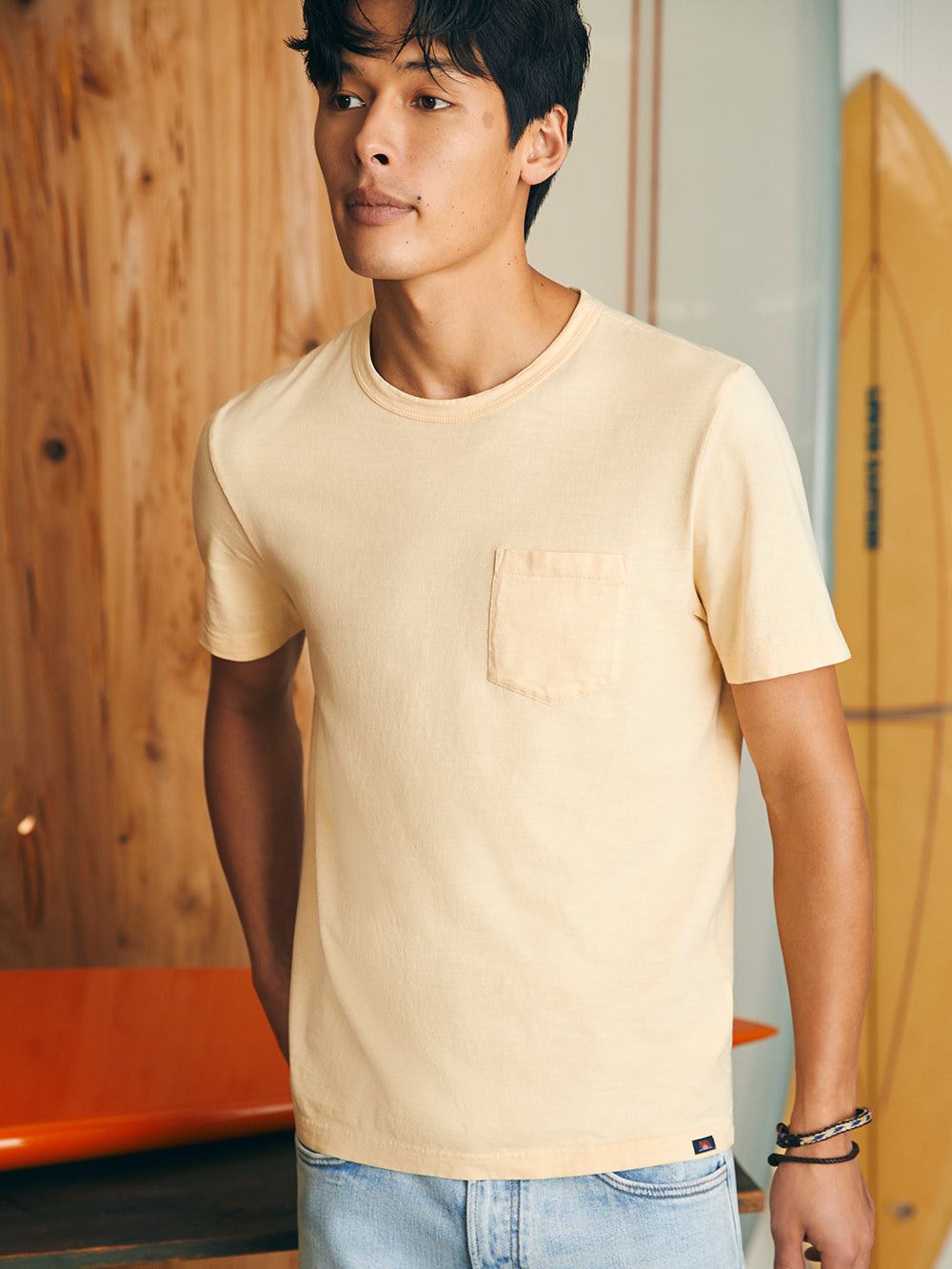 Mens - Sunwashed Pocket Tee | Sunny Days