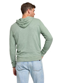 Sunwashed Slub Hoodie by Faherty in Faded Sage