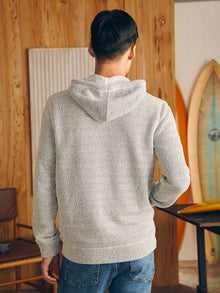 Mens - Whitewater Full Zip Hoodie | Grey Shell Loop