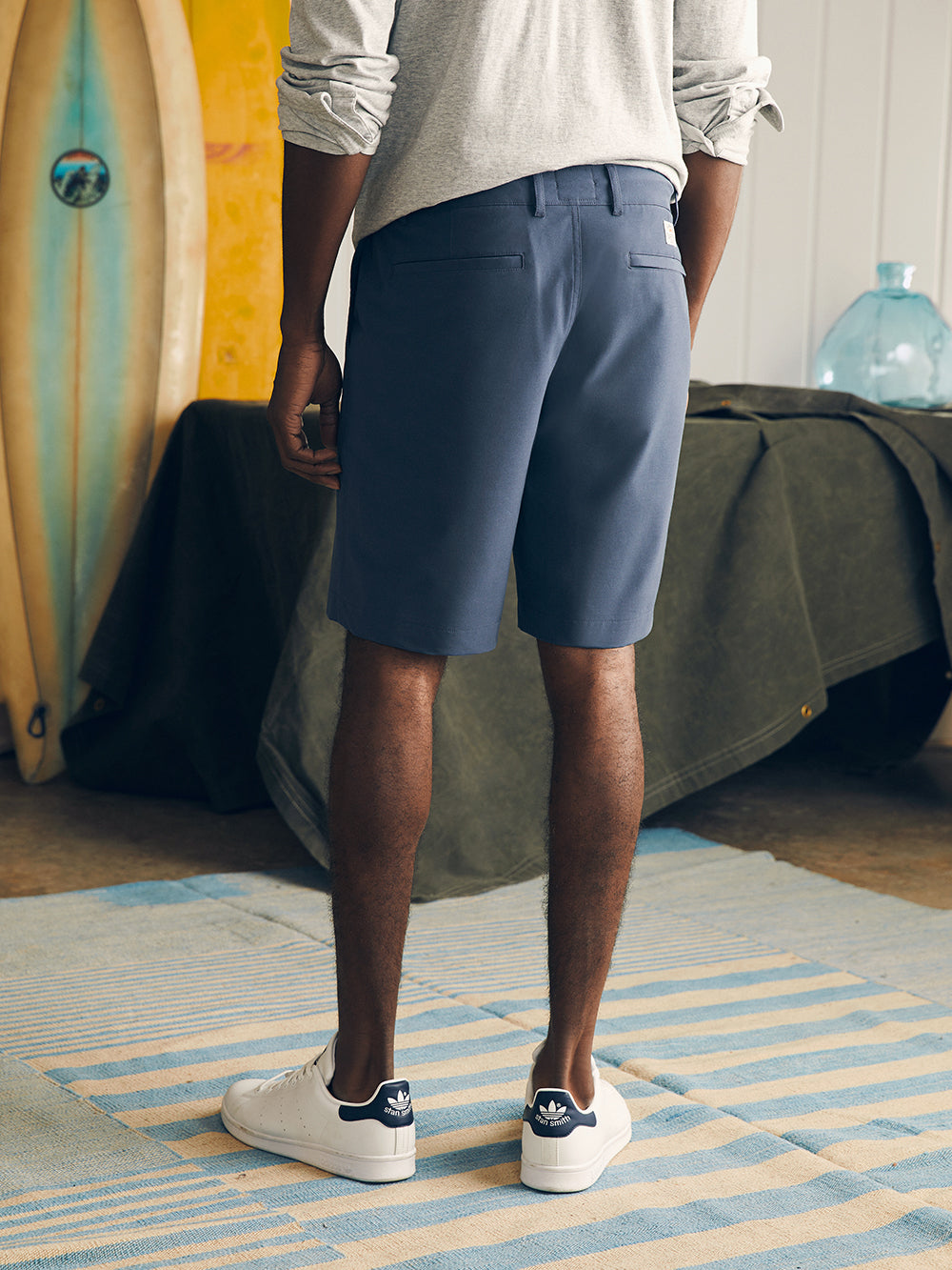 Mens - Belt Loop All Day Shorts (9") | Dark Blue Nights