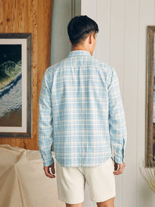 Mens - The Surf Flannel | Seabrooks Sand Plaid