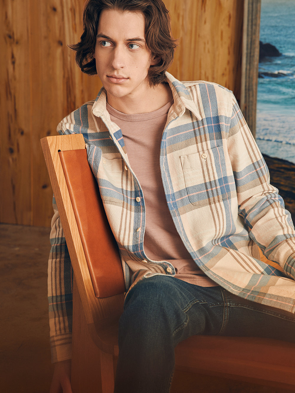 Mens - The Surf Flannel | Spring Evening