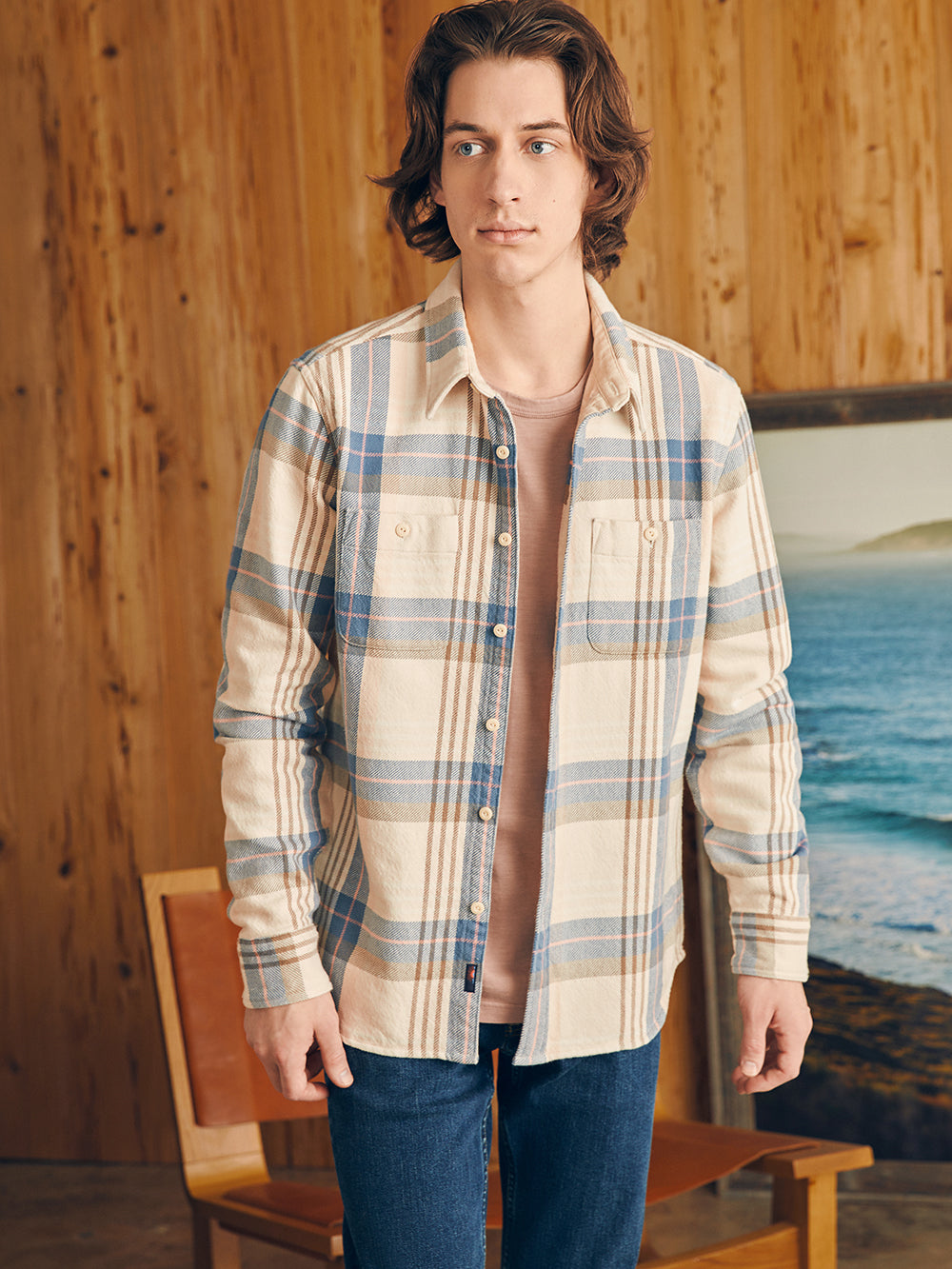 Mens - The Surf Flannel | Spring Evening