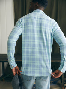 Mens - Legend  Sweater Shirt  | Clearwater Coastal Plaid