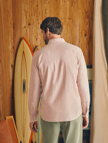 Mens - Sunwashed Chambray Shirt | Coastal Mauve