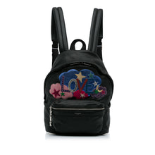 Saint Laurent Pre-Owned Patchwork City Backpack | Women | Black