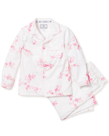 Kid's Twill Pajama Set | English Rose Floral